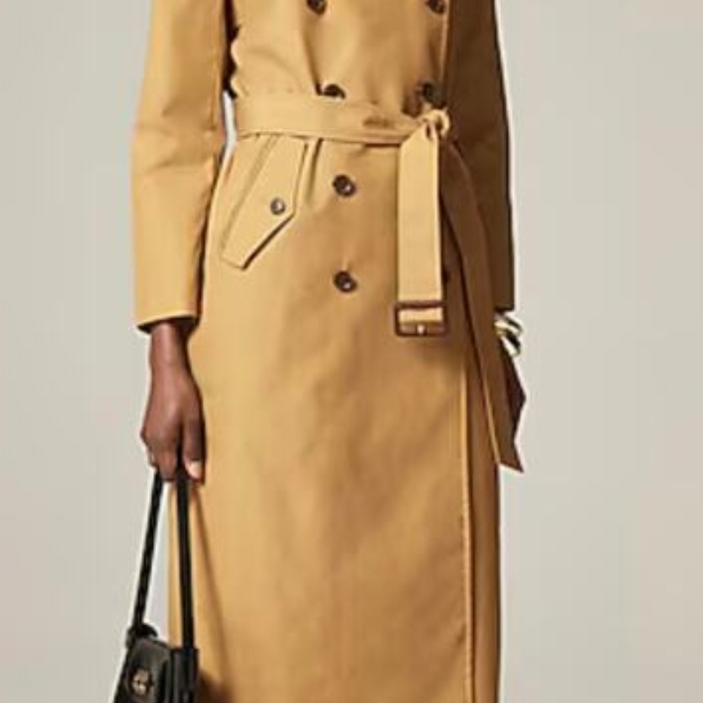 J. Crew Trench Coat New - Picture 2 of 10